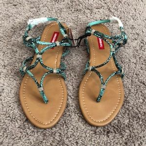 Union Bay snake print sandal